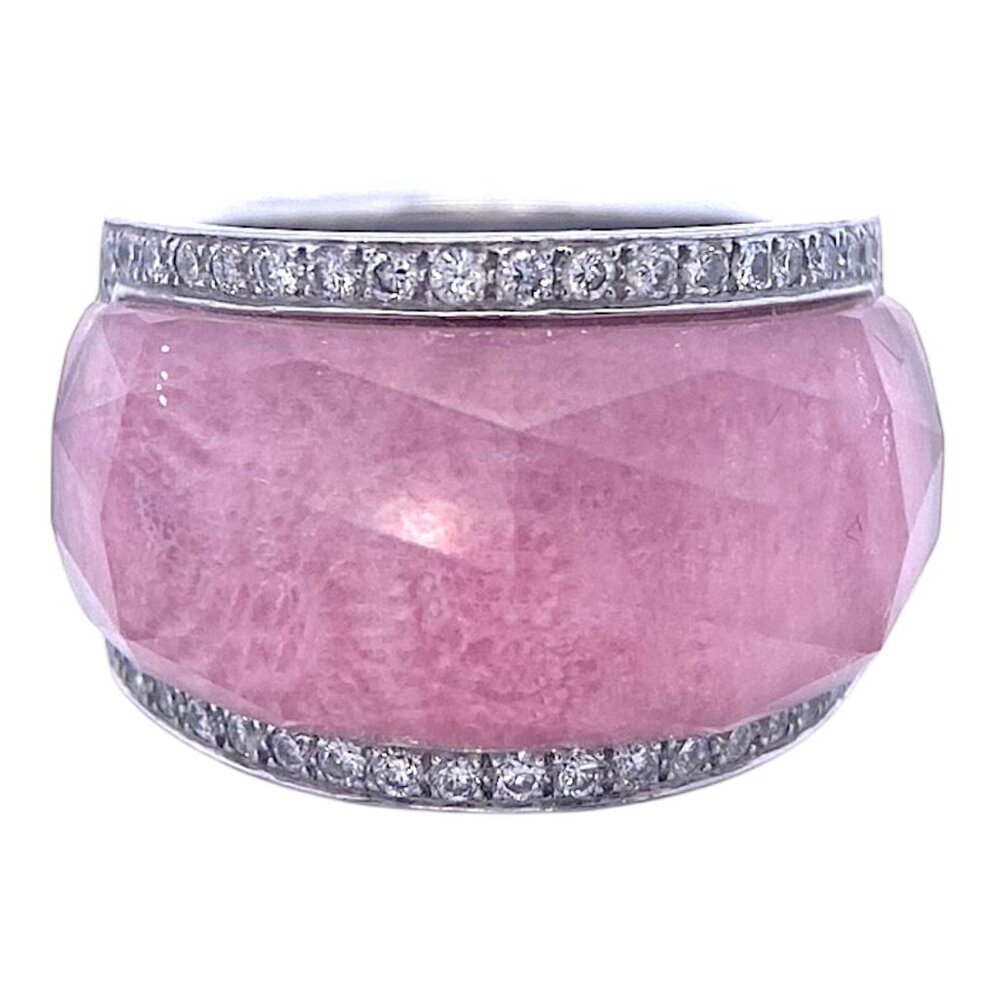 SOLD Stephen Webster Crystal Haze 18K White Gold Diamond Ring